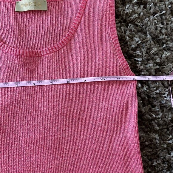 ports dress scoop-neck sleeveless drop waist - Picture 7 of 13